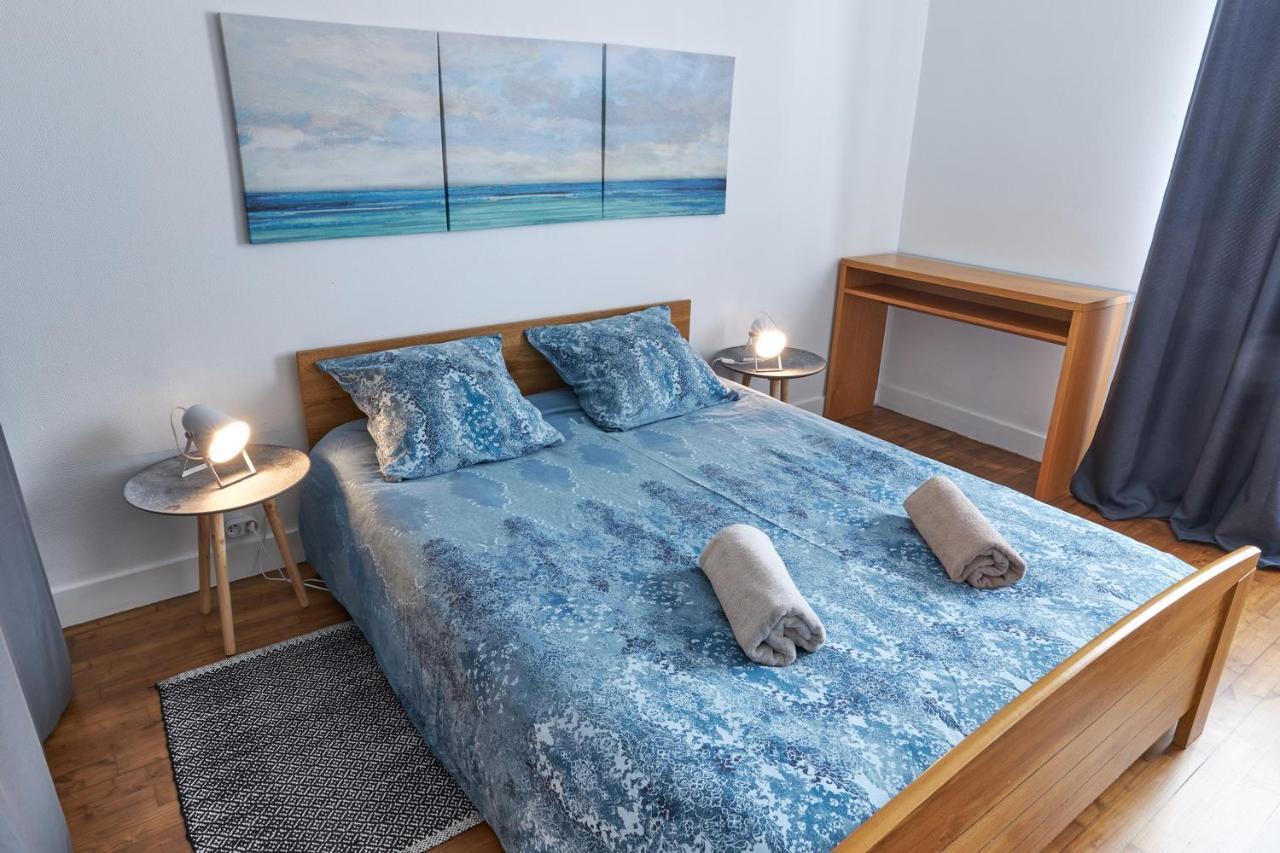 Centre Ville A Pied Appt Avec Sauna, Linge, Wifi, Stationnement Gratuit Vannes Buitenkant foto
